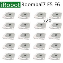 교육용 로봇 키트 아이로봇 룸바 I7 E5 E6 용 스마트 홈 로봇 진공 청소기 예비 부품 교체 액세서리 먼지 봉투 키트, [02] 02