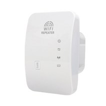 와이파이중계기 와이파이 공유기 300Mbps 무선 Wifi 중계기 범위 확장기 네트워크 Wi fi 증폭기 신호 부스터 Repetidor 액세스 포인트, 01 white 1_01 EU 플러그