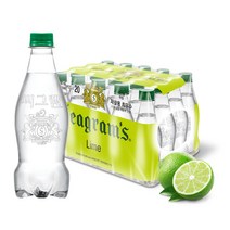 (공식) 씨그램 라벨프리 라임 PET 450ml 20개