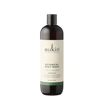 Sukin 하이드레이팅 바디 로션 라임 & 코코넛 500ml(16.9온스) 329646