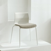 린백 LB217S 감성 컬러 다이닝체어 카페 식탁 인테리어 의자, LB217WS-브라운, 1개