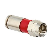 Morris 45076 F 수 압축 커넥터 Hi-Continuity RG59U 10개 팩
