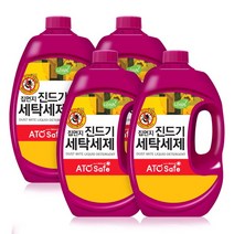 아토세이프 액상 세제 진드기제거 기피 2.5L 4개, 단품없음