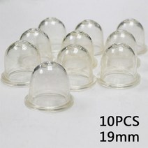 예초기부품 10x 연료 펌프 기화기 입문서 벌브 체인 톱 트리머 잔디 깎는 기계 오일 컵 연쇄 용 송풍기 트, 01 19mm