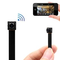 mini camera huomu home security camera 1080p hd wireless wifi remote view camera nanny cam small 레코더, 검은색, 번들1