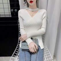 초커 가슴트임 스퀘어넥 어깨트임 크롭 오프숄더 니트 루즈핏 앙고라 여성 퍼프니트 홀가먼트 핑크