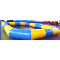 에어바운스 실외 풀장 조립식 야외 대형 물놀이장 수영장, 10mX7m 풀(높이 60cm)