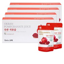 옥반식품 석류즙, 120개, 70ml