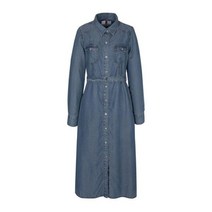 베스띠벨리 카라 벨트 데님 원피스 (BEOKC2550)