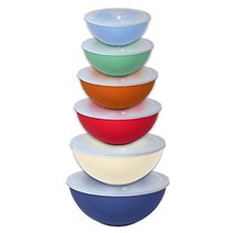 유리 믹싱볼 그릇 식기 뚜껑 세트 베이킹 샐러드볼 다용도 주방용품 홈, Slate Blue