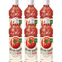 키워도 회의 미팅 회사 탕비실 사무실 간식 자연은 토마토 주스 340mL 페트 24개 340ml, 6세트
