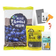[바보사랑] 화분월드 정한 블루베리 배양토 35L 분갈이흙 블루베리흙, 상세 설명 참조