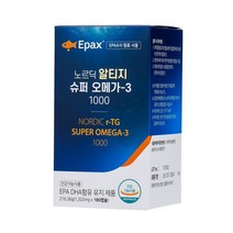 EPAX 노르딕RTG 슈퍼오메가3 1000 (1202mg x 180캡슐)