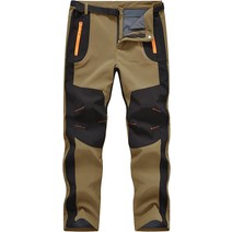 일본 몽벨 캠핑 montbell YSENTO 가을 겨울용 등산 팬츠 맨즈 아웃도어 롱 방수 뒤 기모 두꺼운 통기 방한, 12 카키_04 2XL