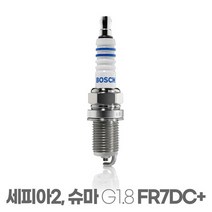 보쉬 세피아2 /슈마 G1.8 이트륨 점화플러그 FR7DC+, 상세페이지 참조