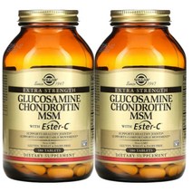 [1+1] 솔가 글루코사민 콘드로이친 MSM 에스터C 180정 타블렛, [1+1] 180정 타블렛 (2통)