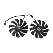 DIY 85mm RX 5700 5500 5600 XT 그래픽 카드 팬 Powercolor 6700XT 6600XT 6600 전투기 냉각