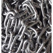 디와이호스 스텐레스체인 SUS304 체인 쇠사슬 주차장체인, 스텐체인6mm(1미터)
