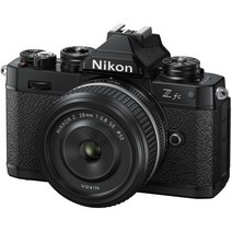 Nikon 미러리스 일안 카메라 Z fc 바디 Zfc, 렌즈 키트, +없음, 블랙