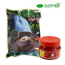 농민식품 오대산메밀 비빔냉면 10인분, 단품