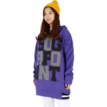 [슈가포인트] FLUSHING - PURPLE/ 풀오버 톨후디 / 남성-여성