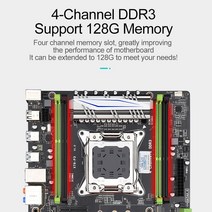 JINGSHA-X79P3 쿼드 채널 마더보드 ATX USB3.0, 한개옵션0