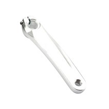 Shimano Hollow Left Arm M4050 M590 M610을위한 170mm 알루미늄 합금 자전거 크랭크, 은