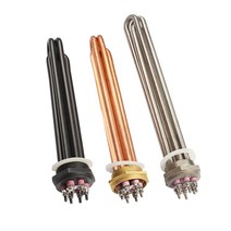 심야전기 온수보일러 사각히터 봉히터 1.52인치 3kw, DN40 300mm 220V9kw