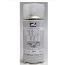Mr하비 Mr 슈퍼클리어 유광 B513 군제 마감재 마감제