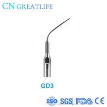 머플러 팁 튜닝 자동차 부품EMS DTE 딱따구리 스타일 스케일러 팁 GD1 5 개/갑 치과 초음파