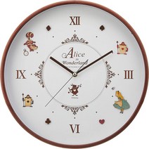 디즈니 캐릭터 벽걸이 아날로그 시계 4종, 엘리스
