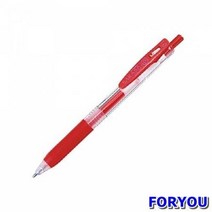 ForU153 제브라 사라사클립펜 1mm 적 다스 10개 펜 유성 리필심 멀티 문구용품, 상세페이지 참조