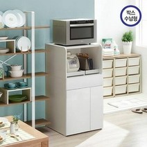 한샘(가구) 한샘 비스트로 광파오븐 렌지대 박스수납형, 단품없음