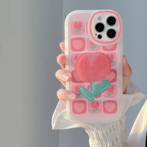 하트 튤립 그립톡 아이폰케이스 명품 아이폰 케이스