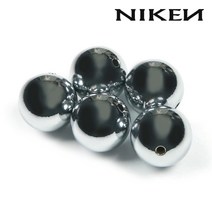 니켄 구멍추 초원투 싱커볼 감성돔원투 싱커 추, 20호 (6개입)