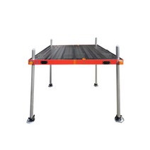 수상 좌대 낚시 중층 카본좌대 발판 대좌대 휴대용 접이식, F.100x80다리길이1.1m자동차에적합