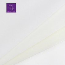 [한복생활]쫀쫀머랭 노방/한복원단/안감/겉감/심감/무지/깨끼/보자기/44인치/광폭, 버터크림(아이보리)