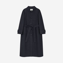 킨더살몬 우먼 엠마 싱글 코트 다크 네이비 FW23 Kindersalmon Women Emma Single 코트 Dark Navy FW23
