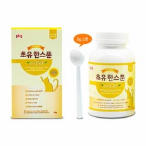 고양이 전용 면역강화 영양제 초유한스푼 120g + 영양죽 1팩, 단품