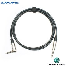 카나레 GS6 1m 커스텀 기타 케이블 뉴트릭 / Right Angle (CN6-TSR01)
