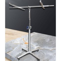 이동식리프트 천장 에어컨 작업 휴대용 고소작업대, 3.7m 수동 + 휴대 가방