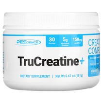 PEScience TruCreatine+ 크레아틴 복합체 161g(5.67oz)