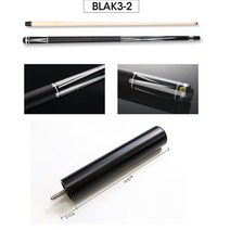 당구큐 당구용품 카본큐 BLAK 블랙 실버 중국 익스텐션 신제품, 9.BLAK32 with Black - 13mm