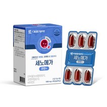 대웅제약 세노메가 오메가3와 코큐텐 큐텐+ 6박스(6개월분) / 혈행 혈압 동시케어! /항산화 고지혈증 영양제 비타민E