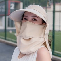 멜로디아 햇빛 썬캡 여름 농사 밭일 자외선 차단 모자