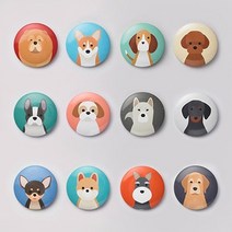 [핫트랙스] 플러스박스 hula pet badge : Collection 3. 슈나우져(Schnauzer)