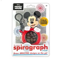 Spirograph Cyclex 클립 미키 마우스 - 디즈니 - 수많은 놀라운 디자인을 만드는 쉬운 방법 - 회전 스텐실 휠 - 만 5세 이상 멀티컬러, Buzz Lightyear