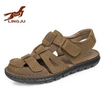 남자 아웃도어 캐주얼 통굽 비치 슈즈 가벼운 샌들 LG2265