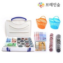 화폐개념 자석동전 돈모형 시장 은행놀이세트 유아교육기관