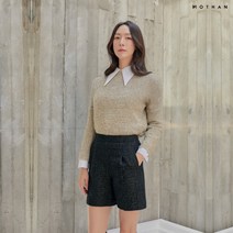 모덴 울실크 블렌드 트위드 쇼츠